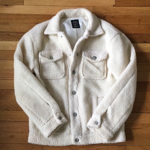 Original Use Cream Sherpa Jacket